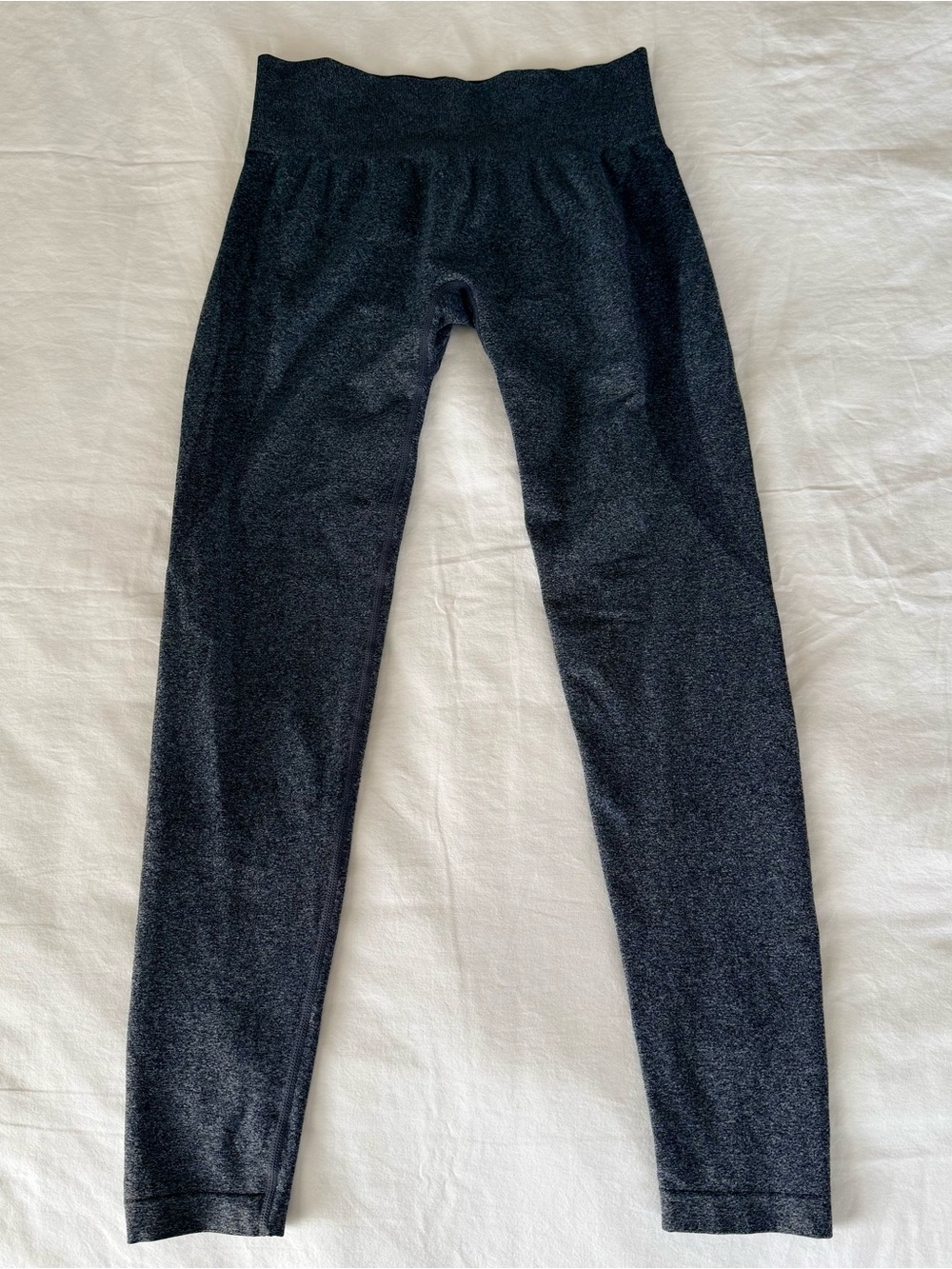 NVGTN Contour Seamless Leggings Charcoal Gray Heather High Rise Est. Size M